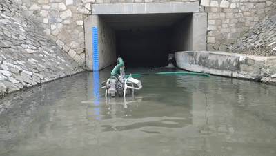 【CITTE｜展商案例分享】施罗德清淤机器人在北京零下12℃完成河道清淤(图6)